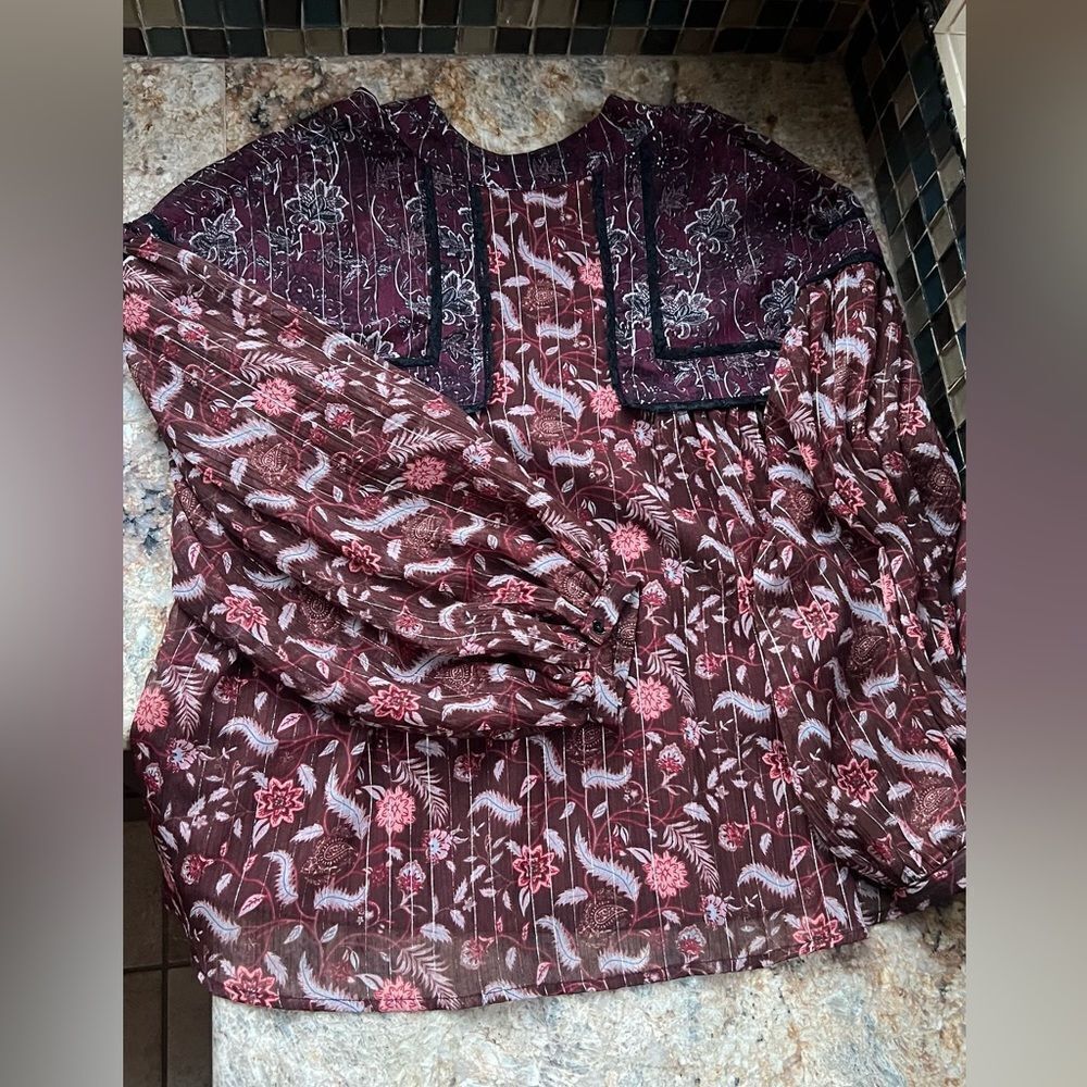Zara Boho Top